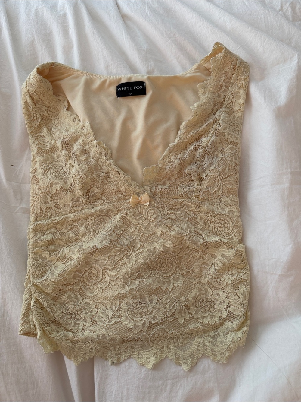 Women’s Lace Camisole in Cream